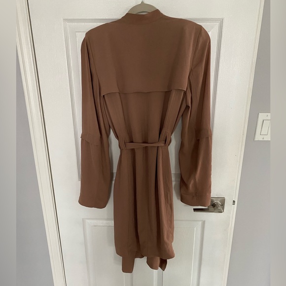 Babaton size S casual trench loose blazer in camel colour - Picture 1 of 5